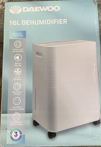 Daewoo 16l dehumidifier - daewoo,