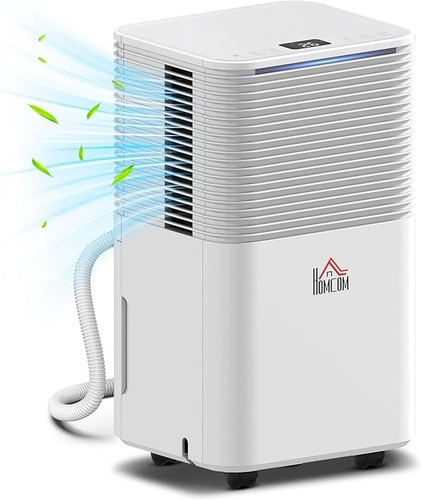 Homcom 12l day dehumidifier - homcom, 12l/day