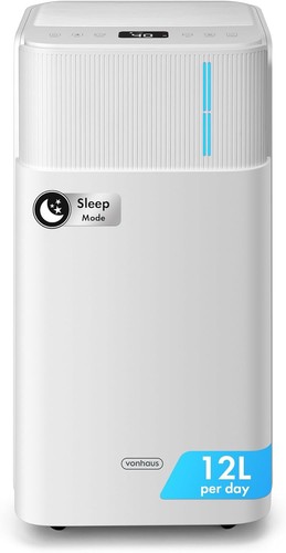 Vonhaus dehumidifier 12l day - vonhaus,