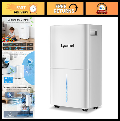 16l portable dehumidifier - 16l,