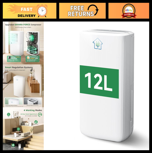 12l day home dehumidifier - home,