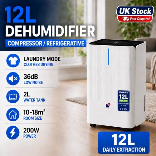Morris 12l dehumidifier for - 12l,