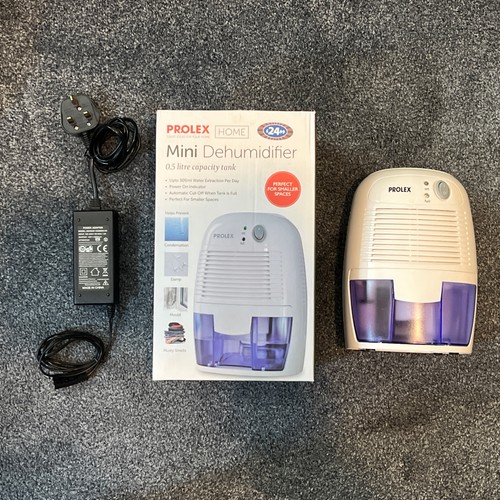 Prolex 500ml mini dehumidifier - prolex,