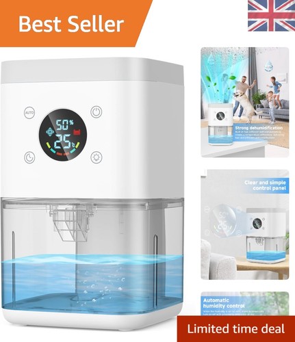 Compact 1800ml dehumidifier - compact,