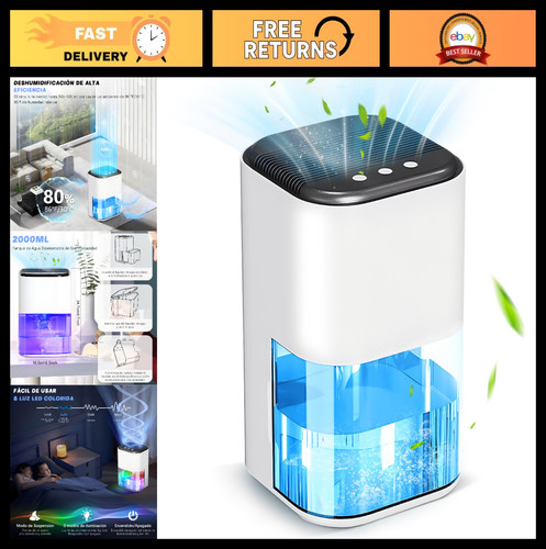 2000ml portable dehumidifier - portable,