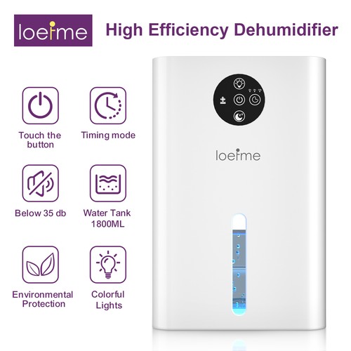 1800ml smart dehumidifier - 1800ml,