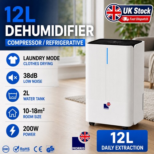 Morris 12l dehumidifier for - 12l,