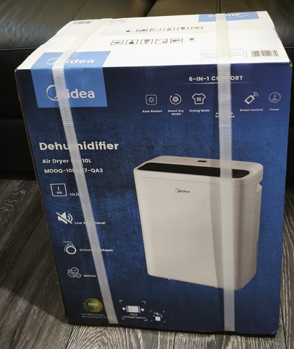 Midea 10l day dehumidifier - 10l/day,